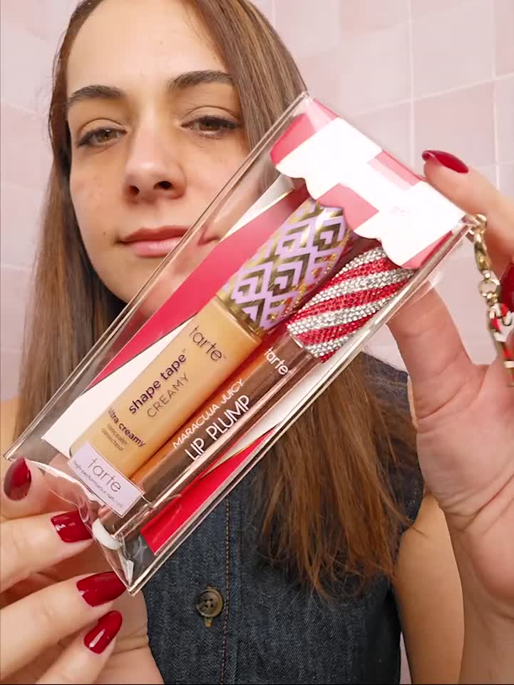 award winners best-sellers set & lip loop - shape tape™ creamy concealer + free maracuja juicy lip